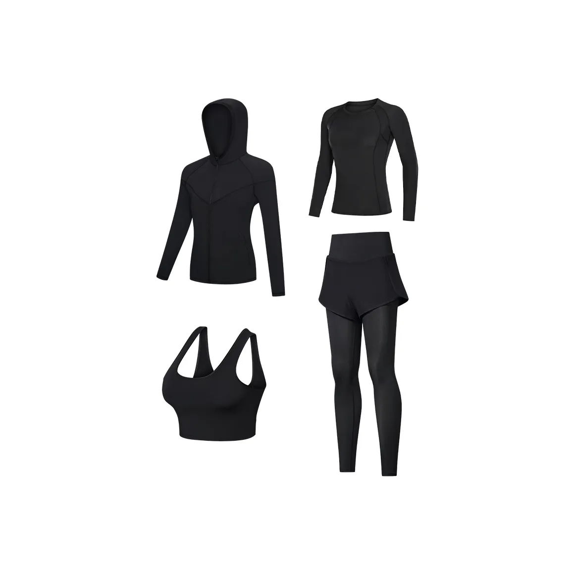 EMINU Женские Фитнес-Комплекты