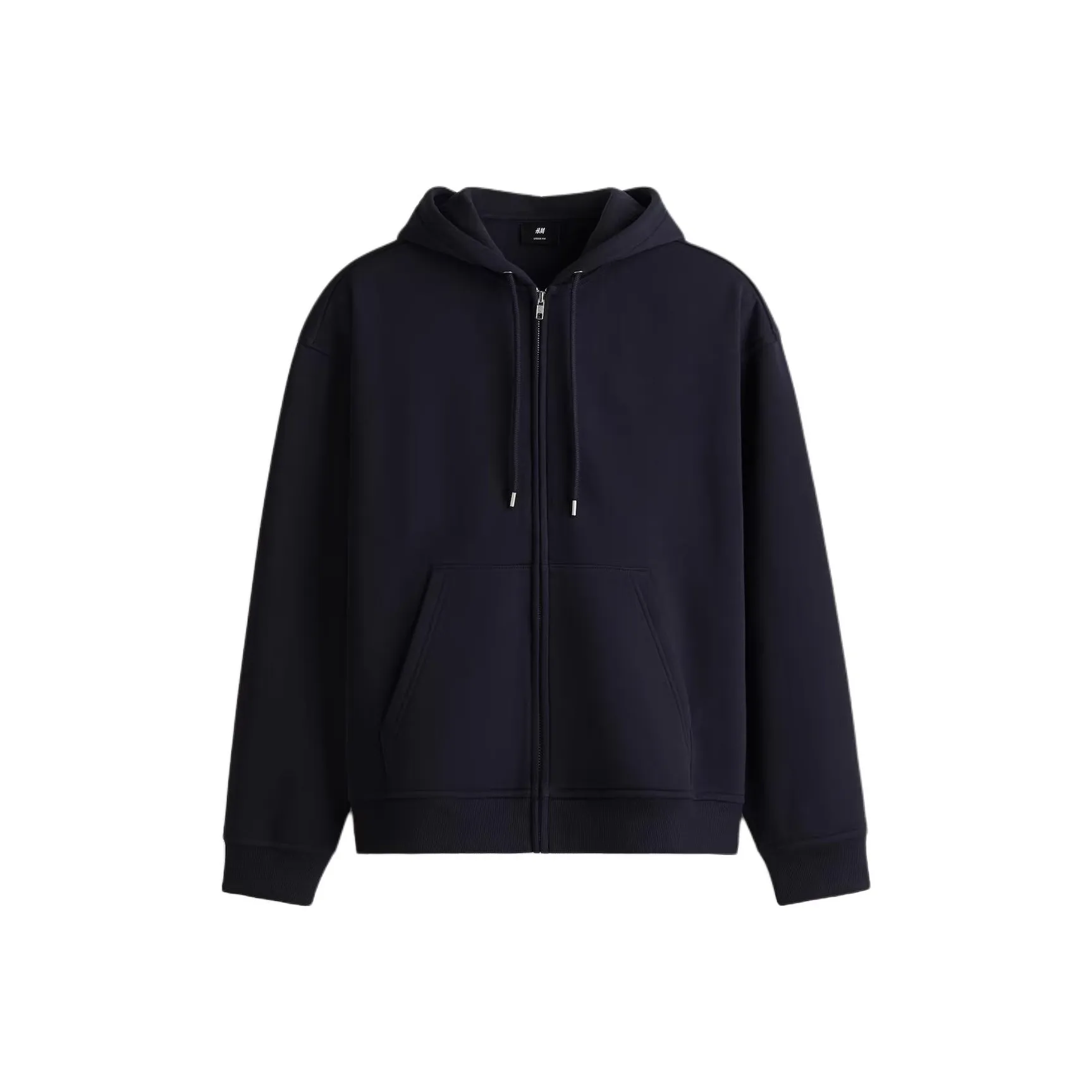 H M Темно-синий Синий Мужской Свитшот