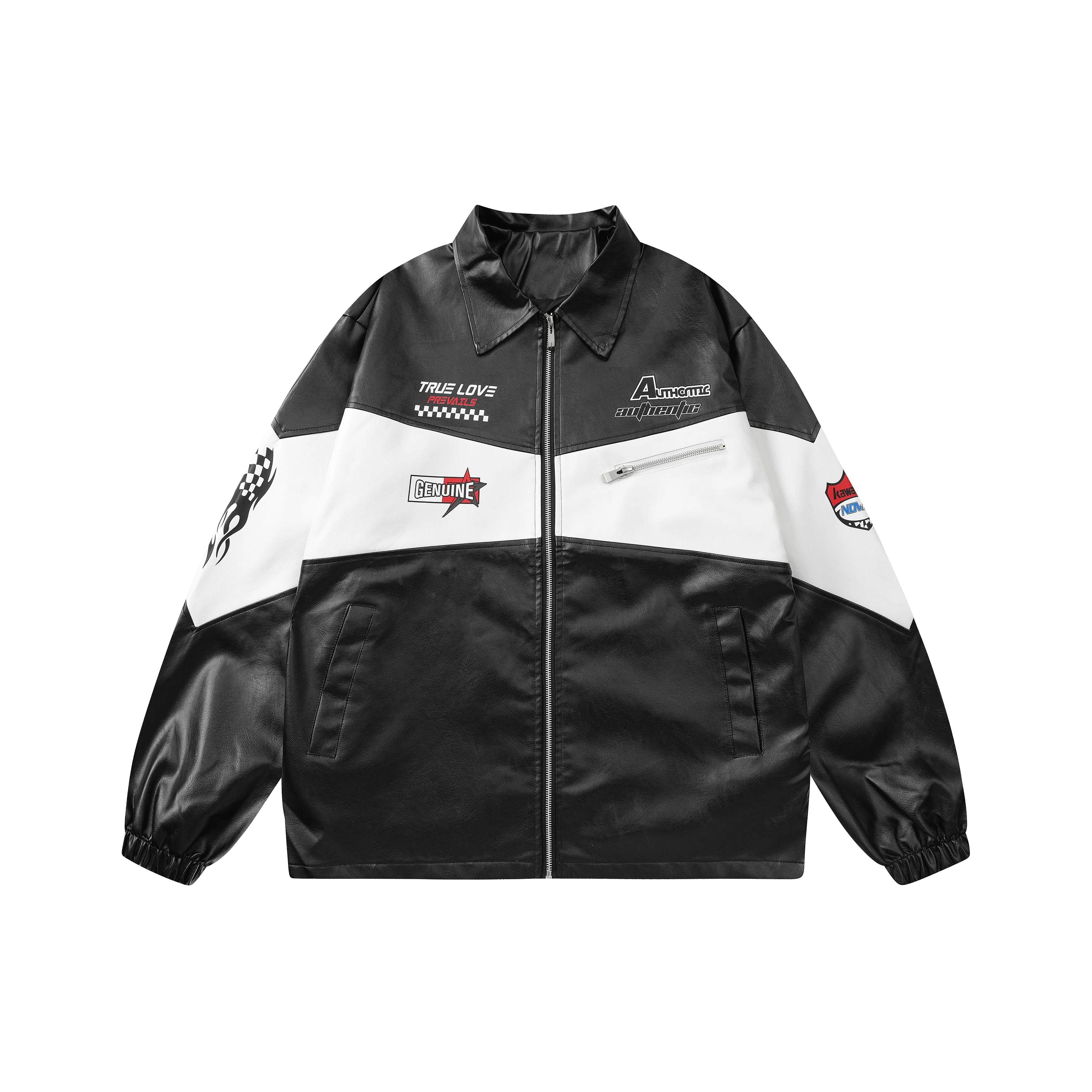 Kawasaki Унисекс Кожаные куртки