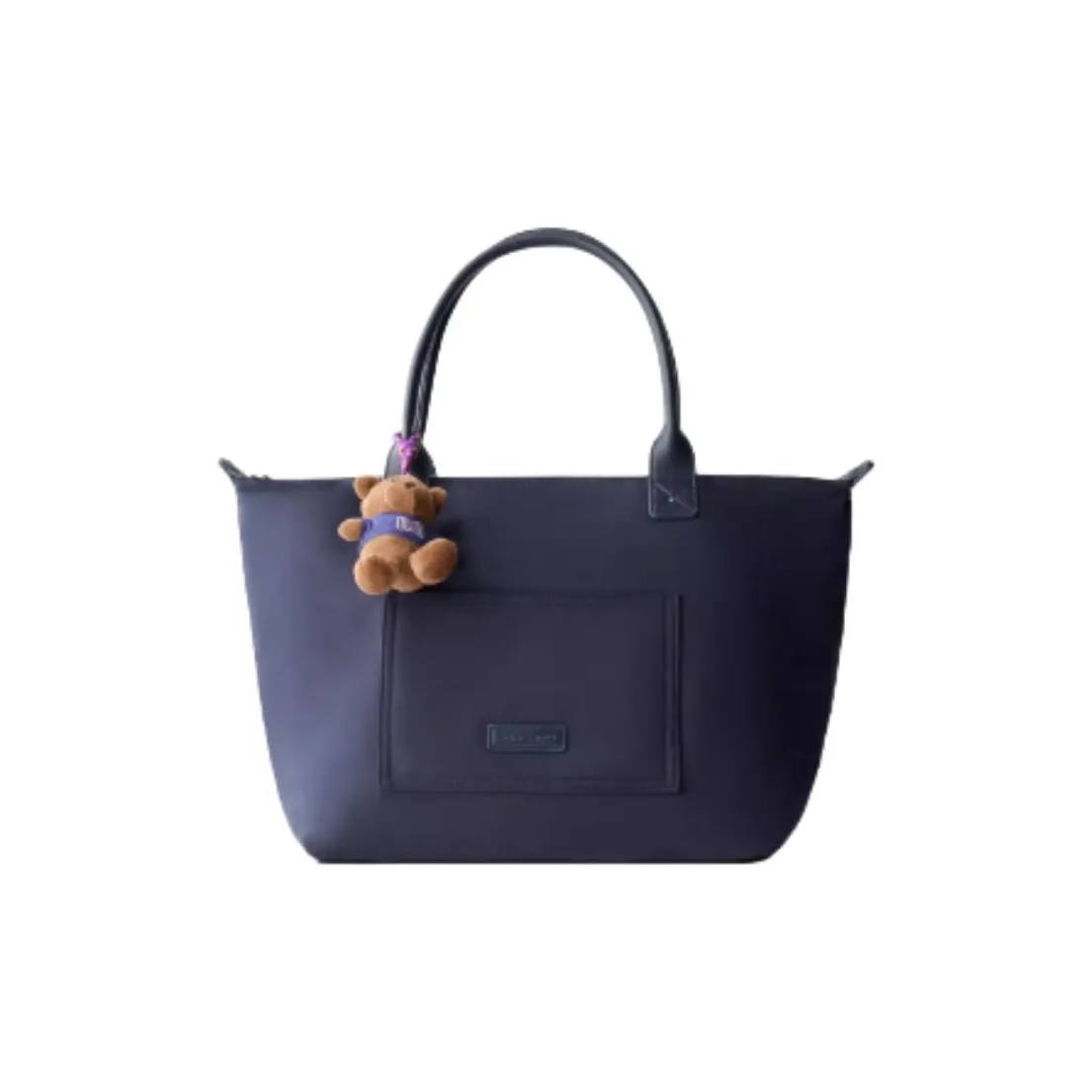 ZARA Полиэстер Сумка Женская Темно-синяя