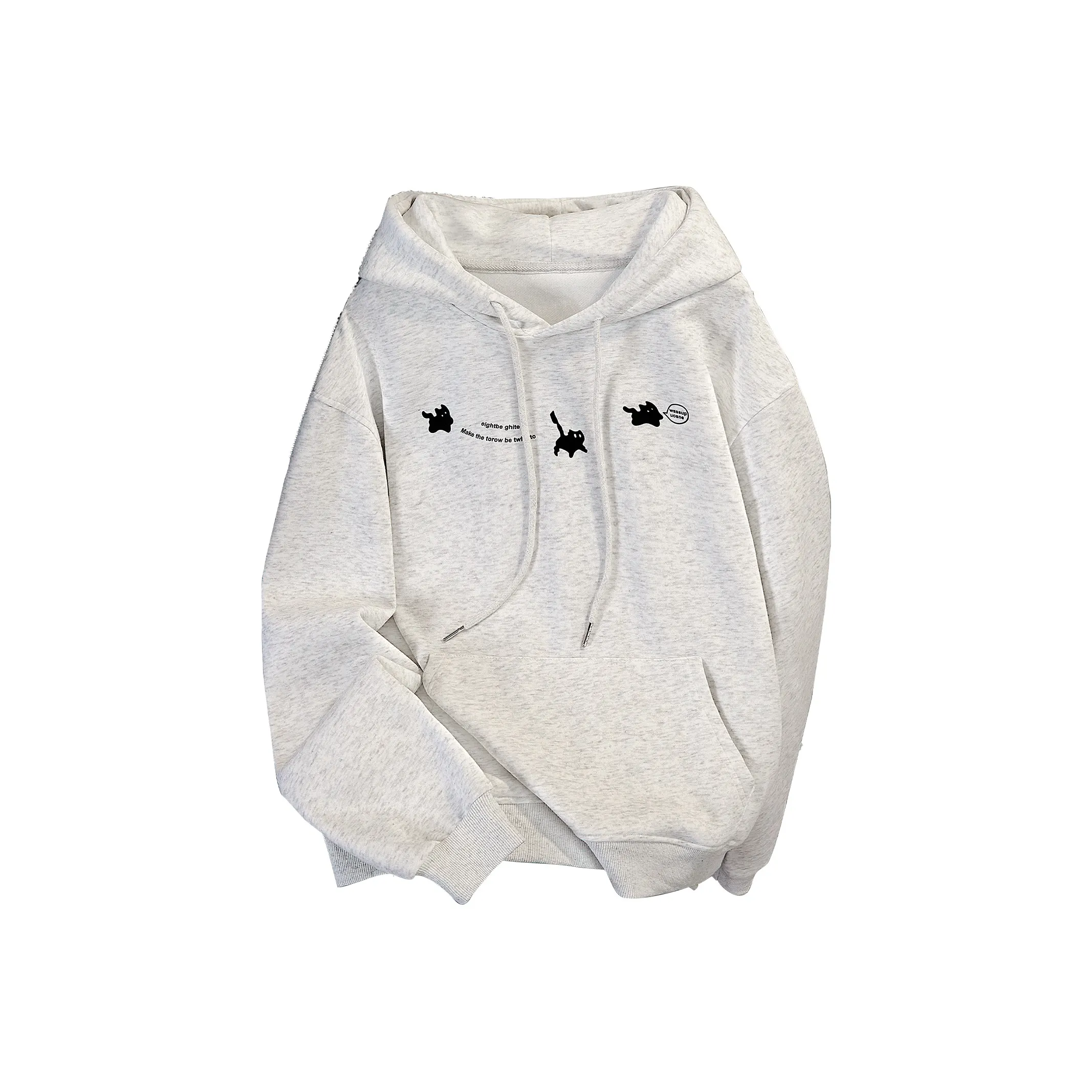 TOUCH Серый Белый Женский Свитшот