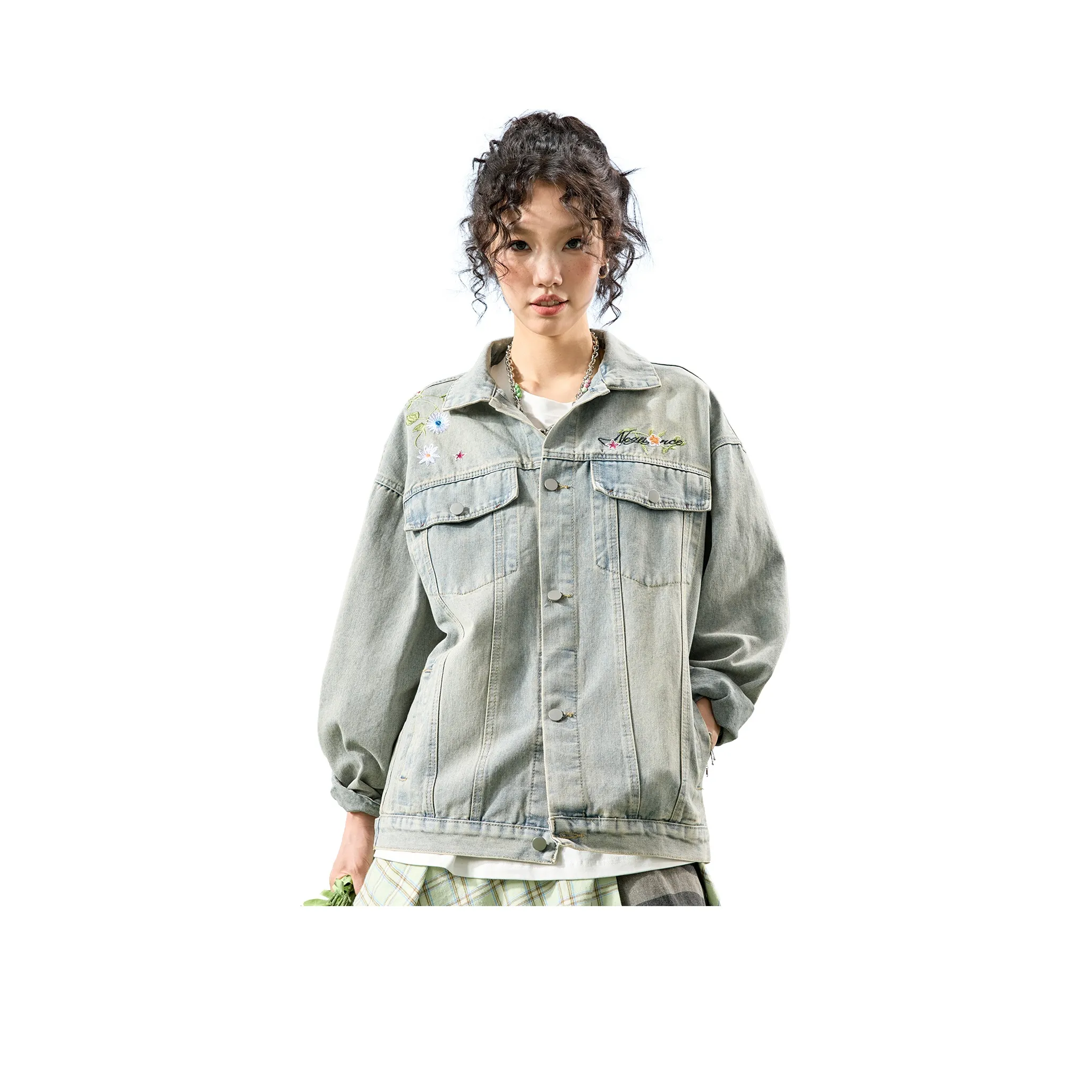 Nuthink Унисекс Джинсовые Куртки