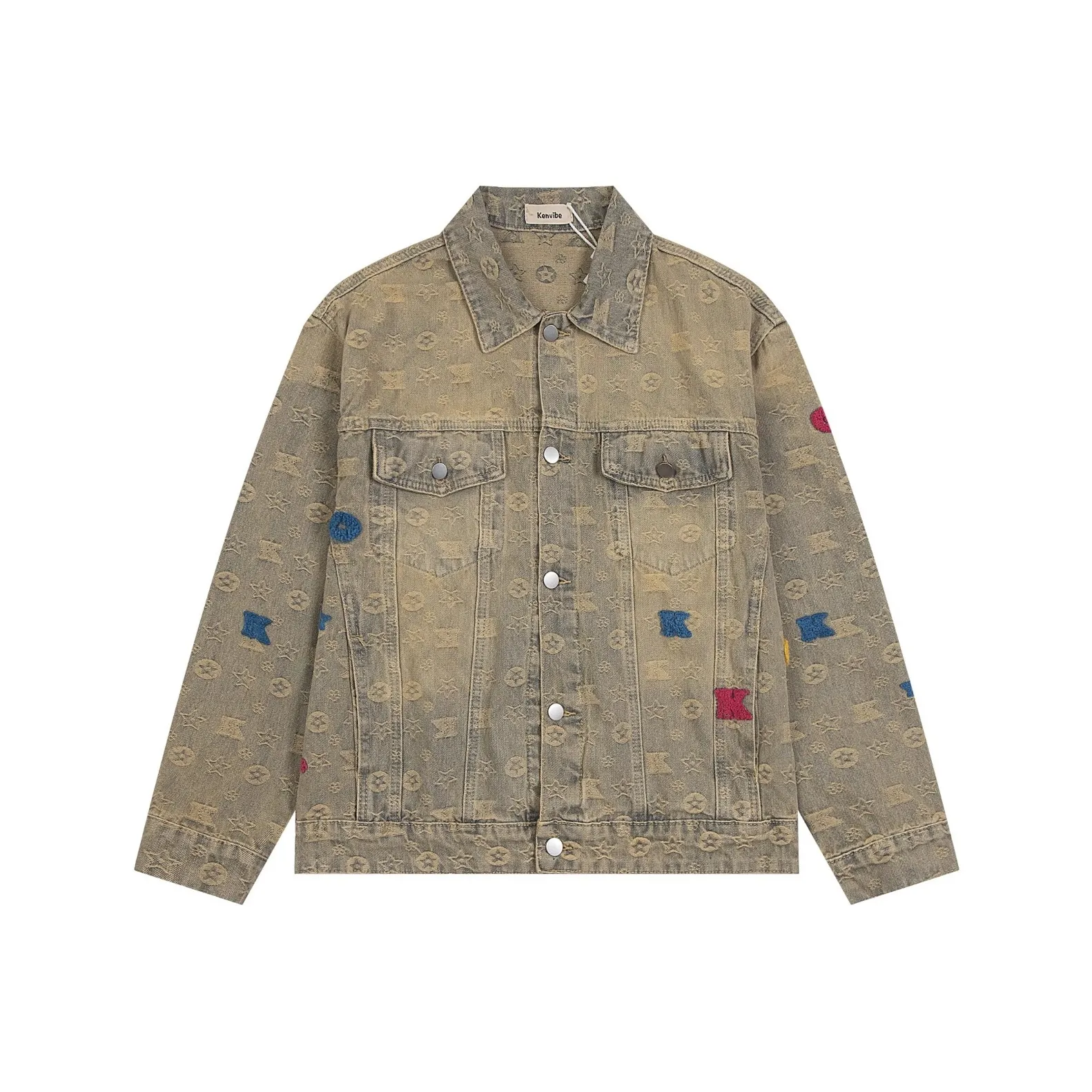 HYUNDAI Желтая Грязная Мужская Куртка