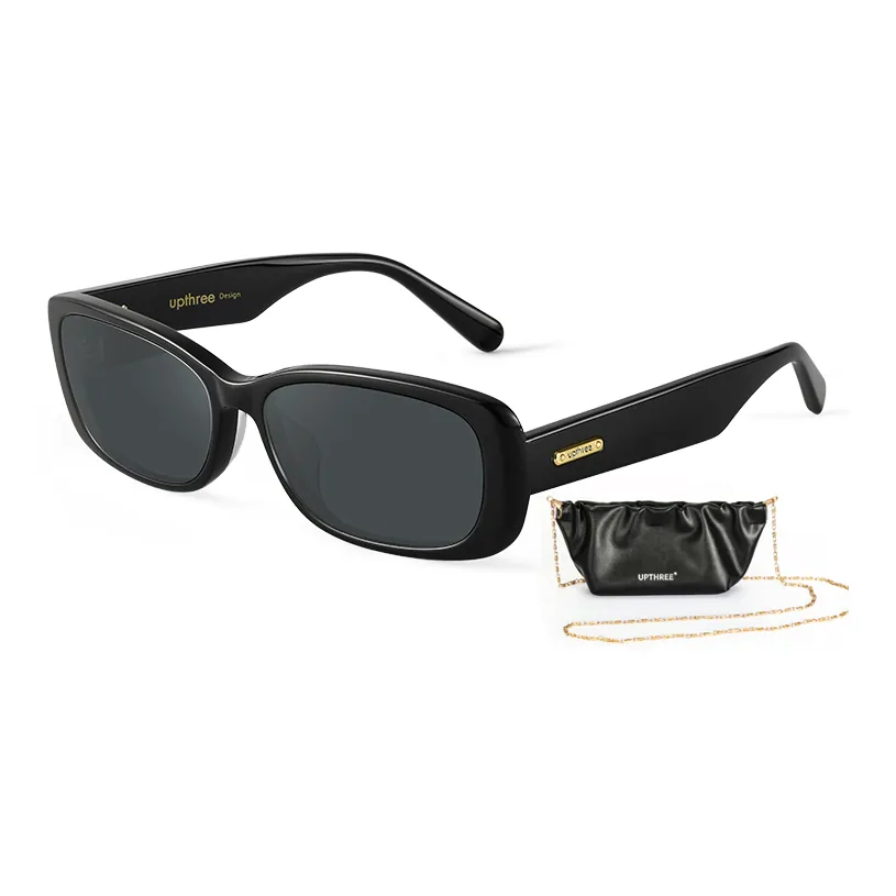 Upthree Plate And Metal Irregular Shape Eyeglass Frames Men's