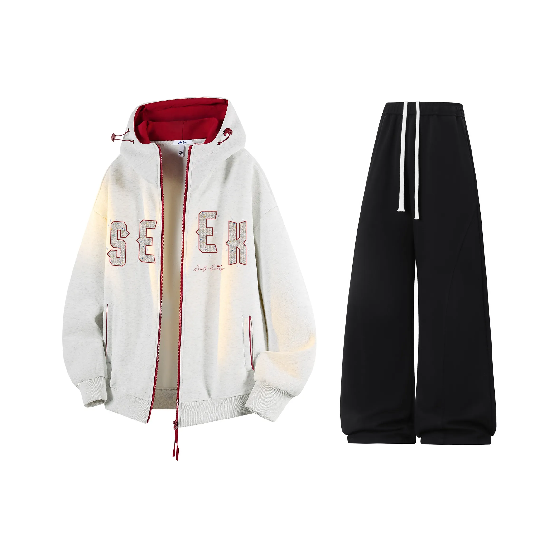 Warrior Huichao Riding The Wind Collection Свитшот Комплект Унисекс