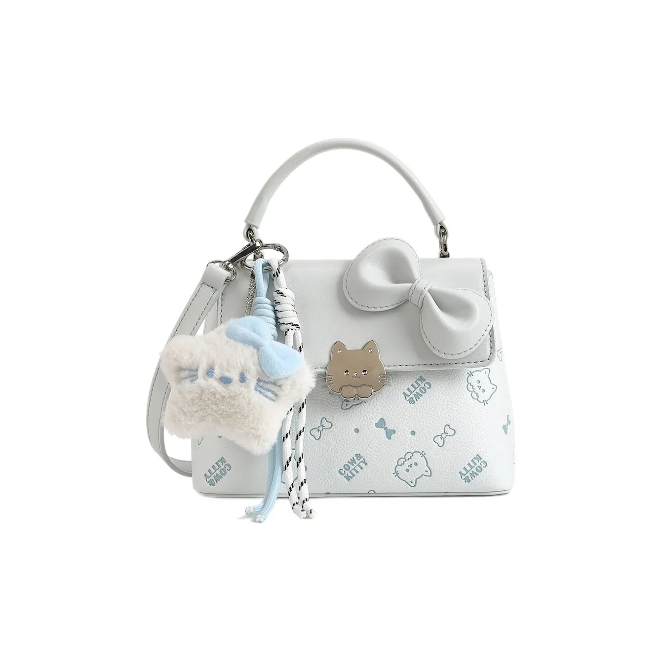 DIFFERENT FACES ПУ (полиуретан) Сумка Стандартная Женская Синяя