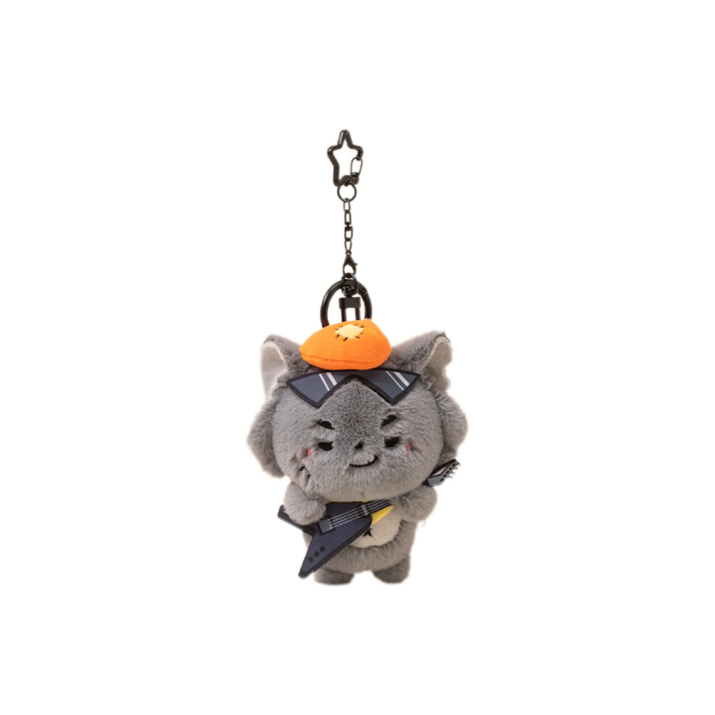 MDH Happy Sheep And Big Wolf Rock Collection Plush Pendant 12cm Height