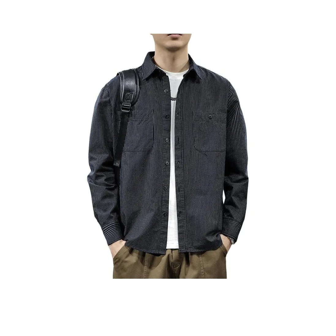 QIANJINNIU Мужские рубашки