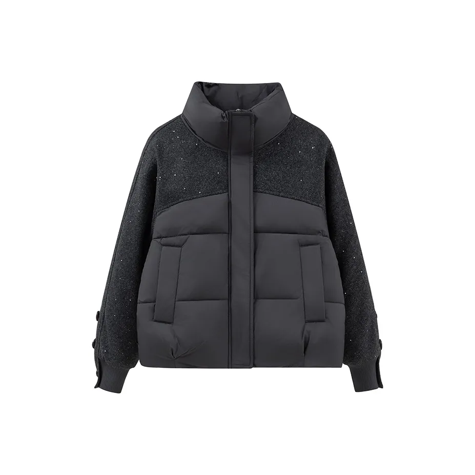 ONNFB Черный Женский Пуховик