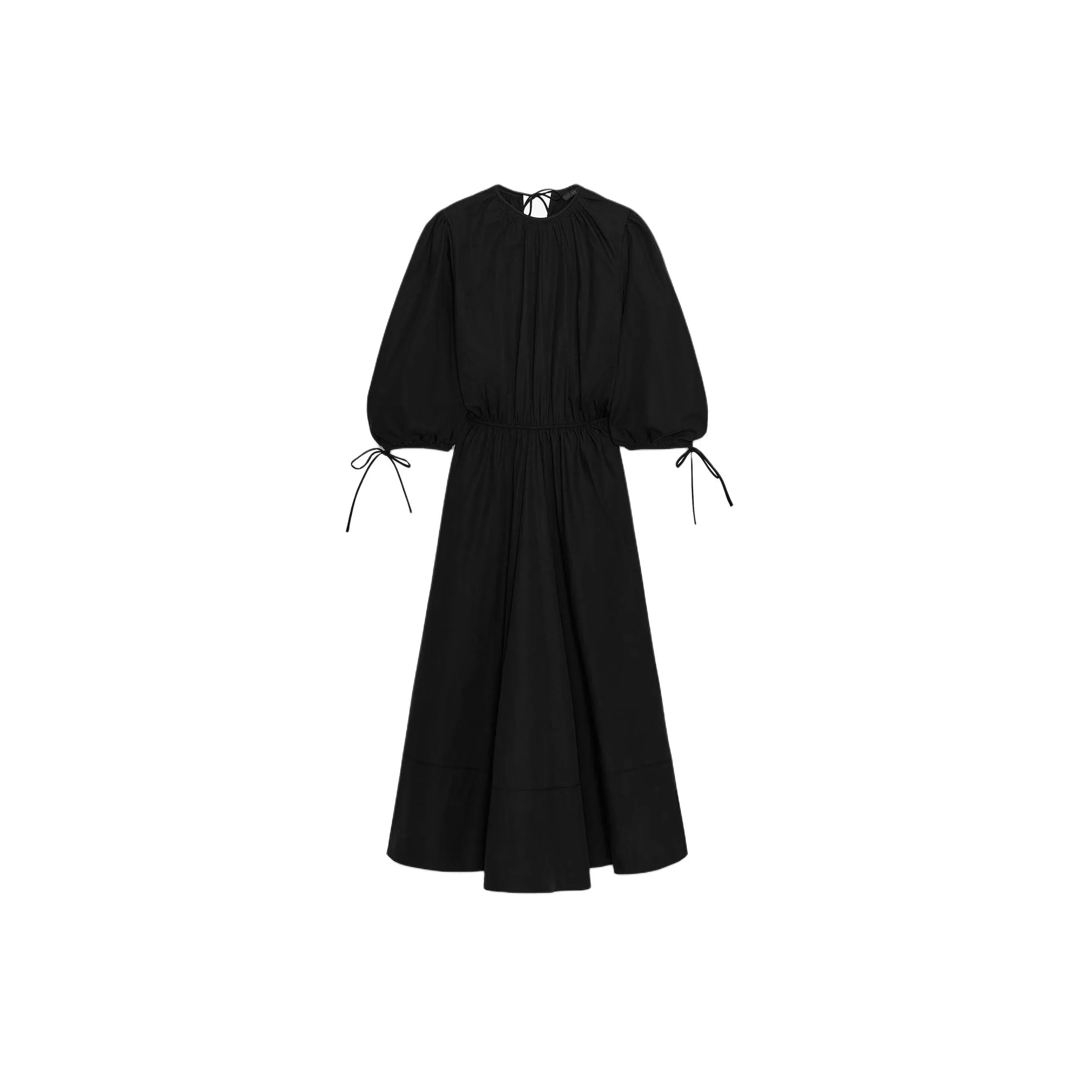 ZARA ZW Series Длинное платье с длинными рукавами женское