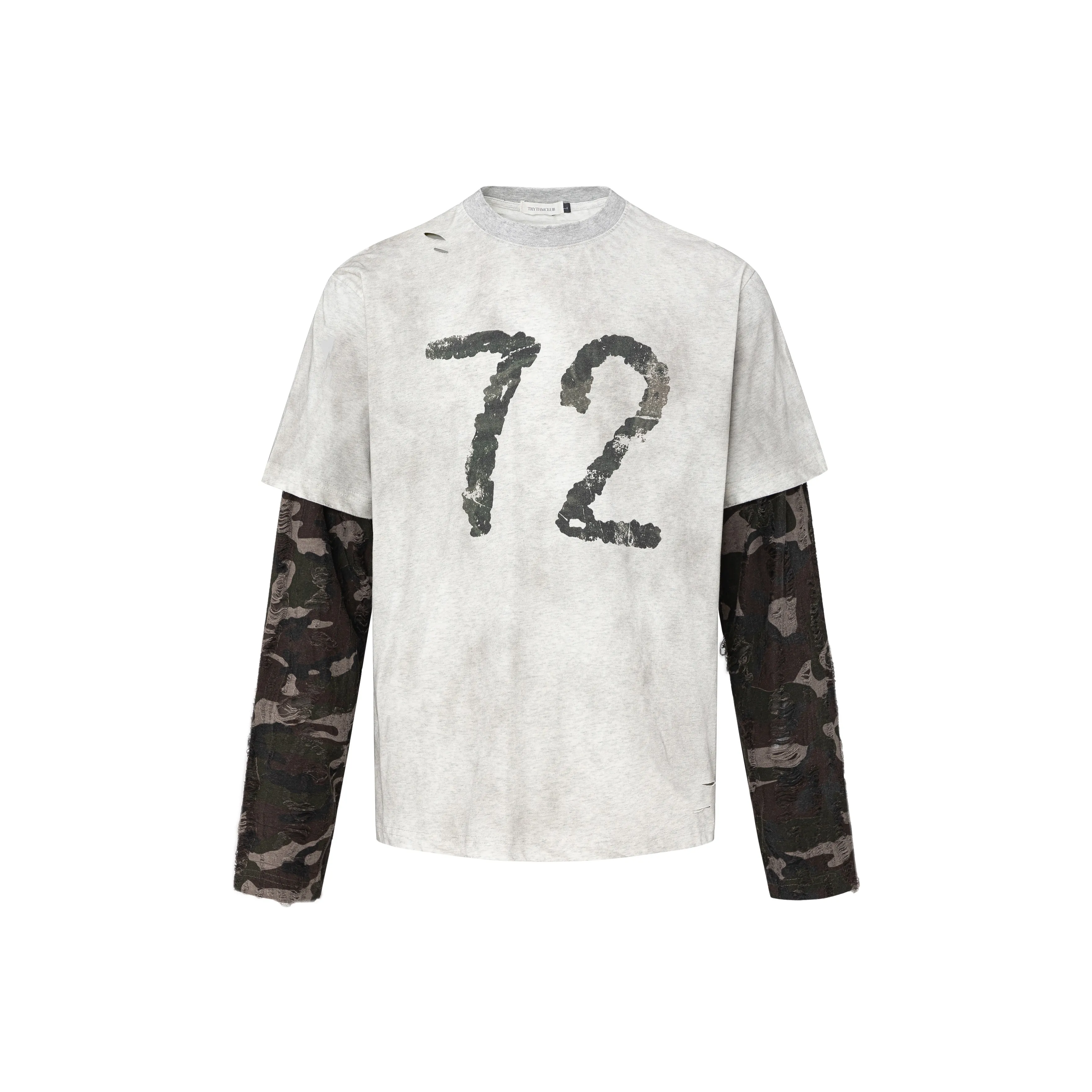 WAYHWEI Фотиния Серый Женская T-Рубашка