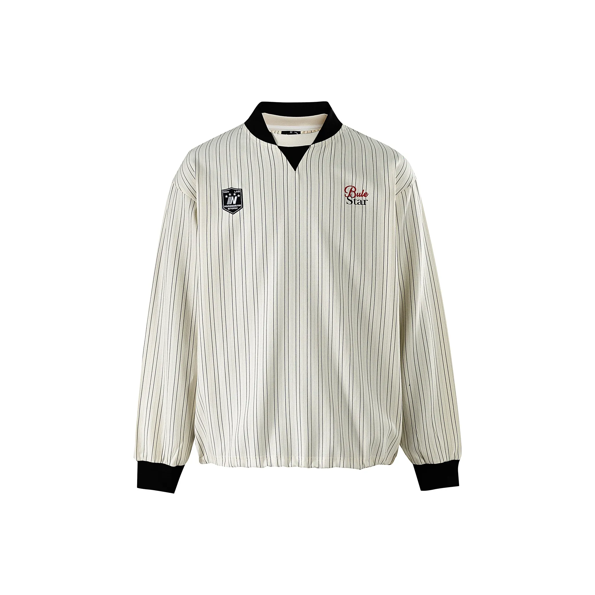 UNDOMAZE Весенний Осенний Длинный Рукав Т-Рубашка Свободного Кроя Мужская