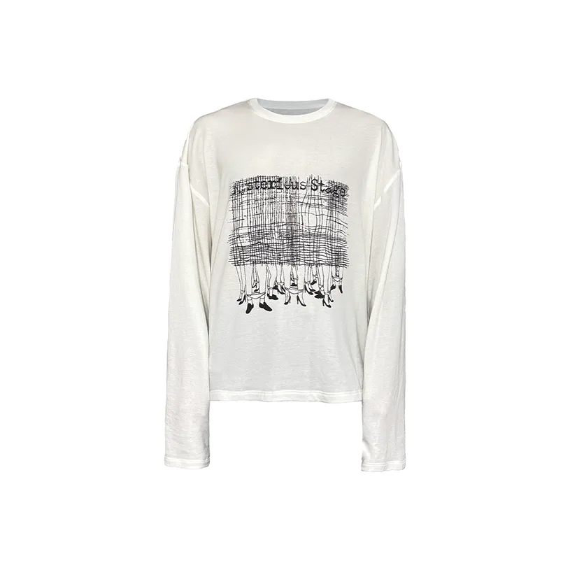 J CAESAR STUDIO Белый Унисекс T-рубашки