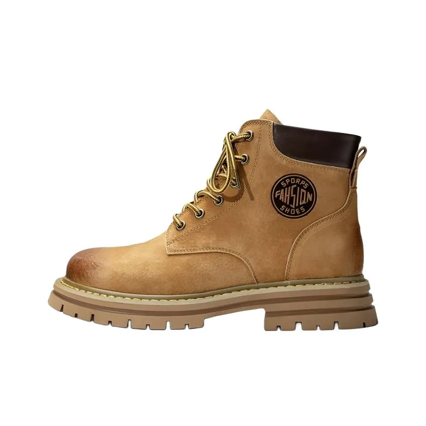 H2 Винтаж Коммутирование Пара Обувь Модный тренд Роскошь Обувь Мартин Boot Унисекс