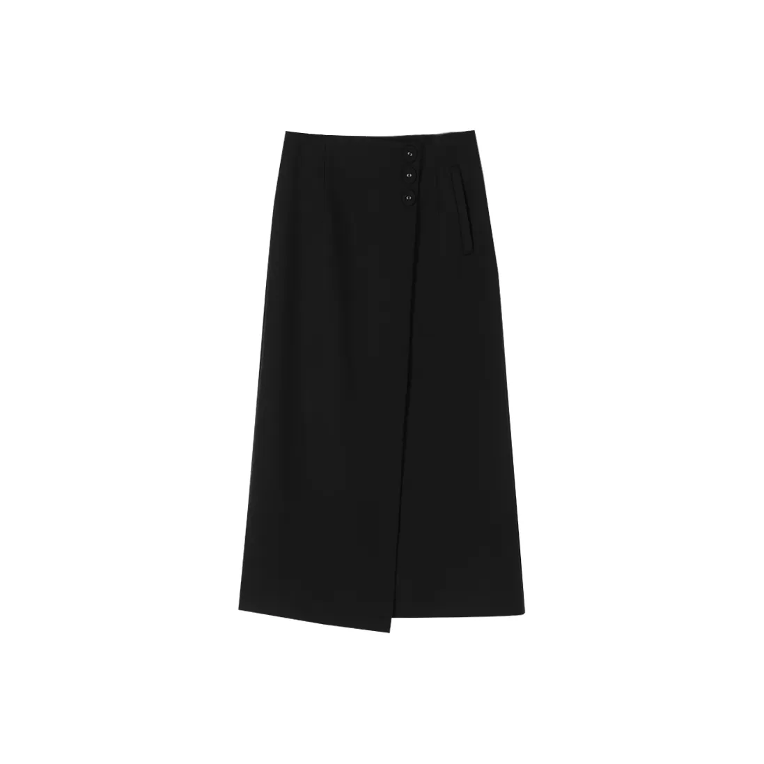 WANBAI Черные Женские Повседневные Длинные Юбки