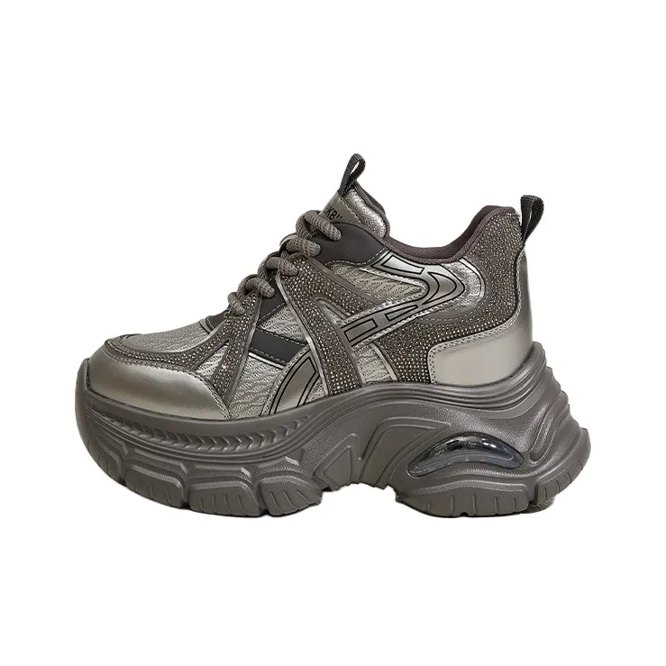 Milan Love Song Амортизаторы Устойчивые к истиранию Противоскользящие Низкий Топ Толстая подошва Кроссовки Женские