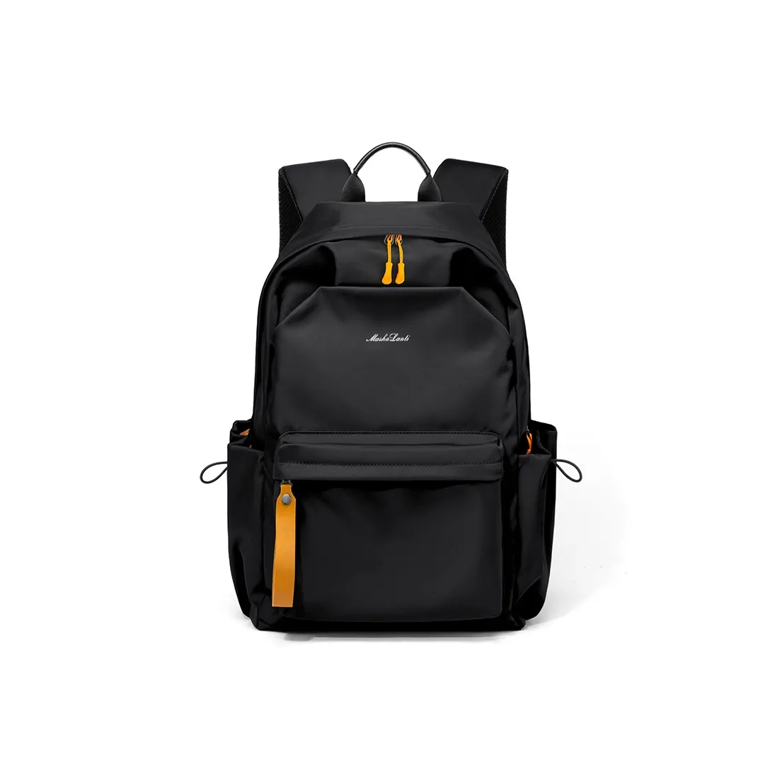 MashaLanti Fabric Backpack Large Men's Dark Gray/Black