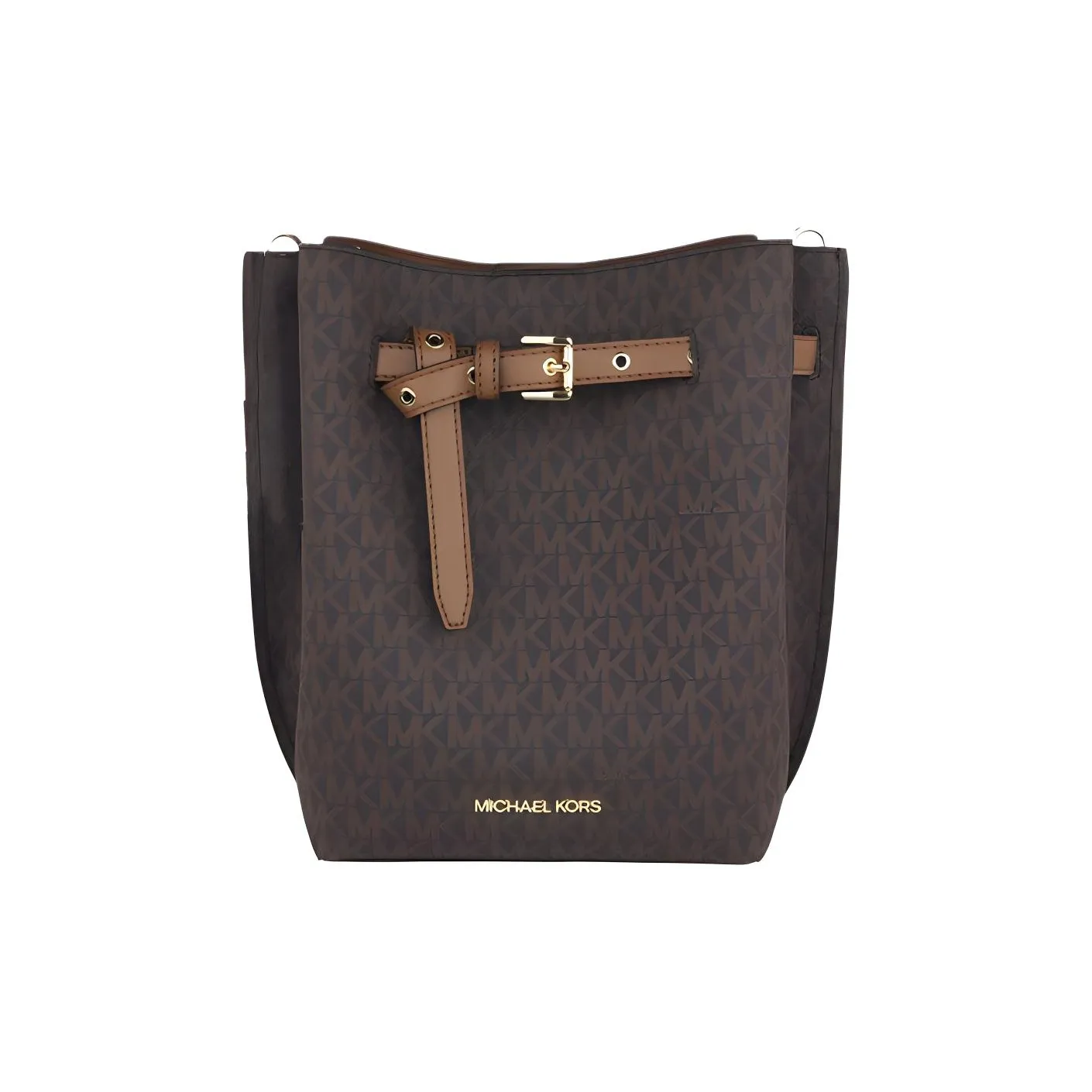 MICHAEL KORS Сумка через плечо из кожи среднего размера женская коричневая