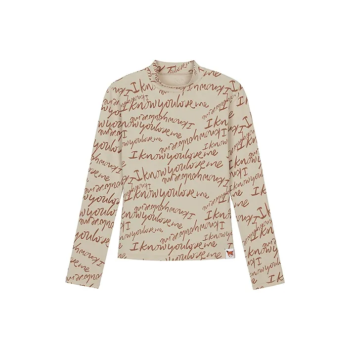 NEIWAI Хаки с принтом "Слоган" женские T-рубашки