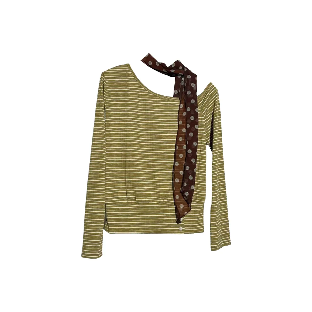 AFGGD Зеленые Женские T-рубашки