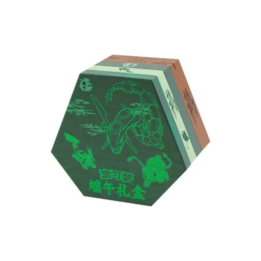 POKEMON 2025 Дракон BOAT Праздничная коробка Zongzi Листья FLOATING AROMA Аксессуары для карточных игр Целая коробка