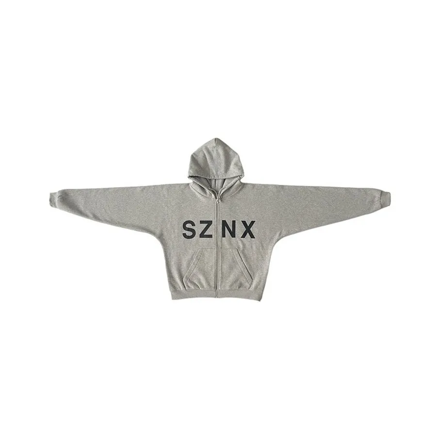YEEZY Kanye 2025 Shanghai Concert Merch ZIP UP PANCAKE Толстовка Куртки Пальто Унисекс