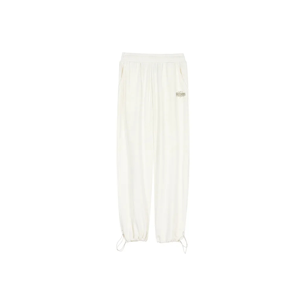 Skechers Knitted Sweatpants Women's Marshmallow White