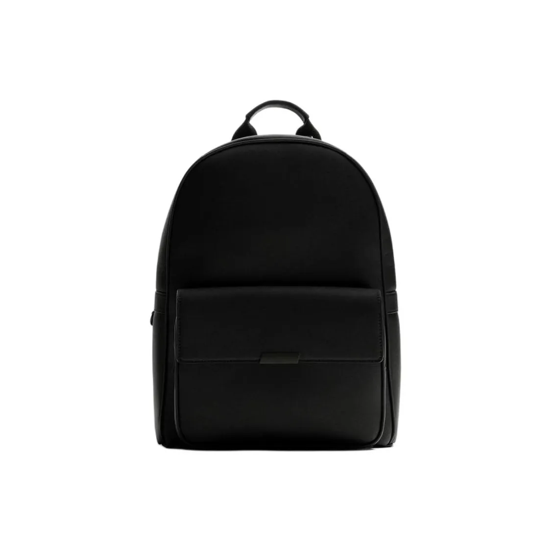 ZARA Полиуретан Рюкзак Унисекс Черный