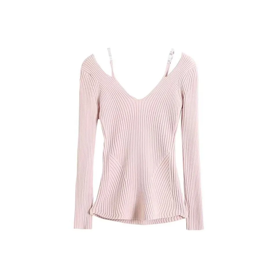 EMDPN Внутренняя одежда Кокетливый стиль Slim Fit Облегающий крой Подкладочная ткань Топ Женские