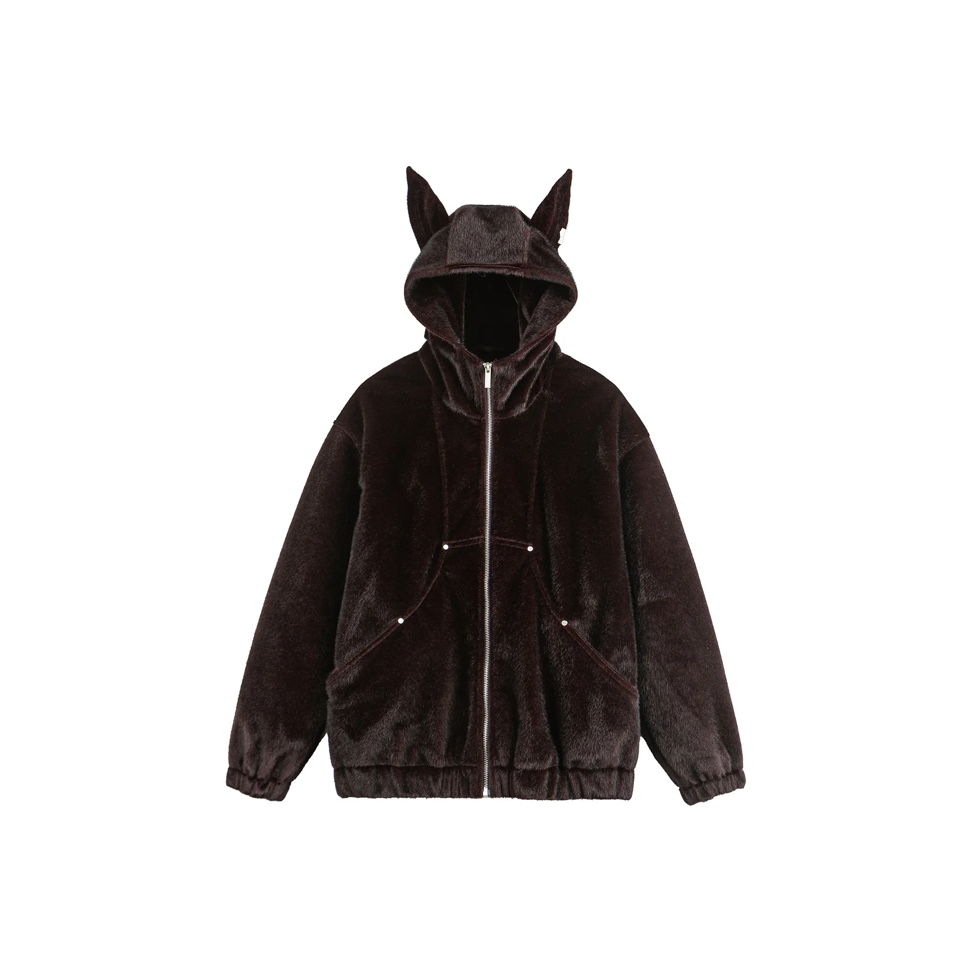 MAISON VINSON Красный Коричневый Унисекс Куртки