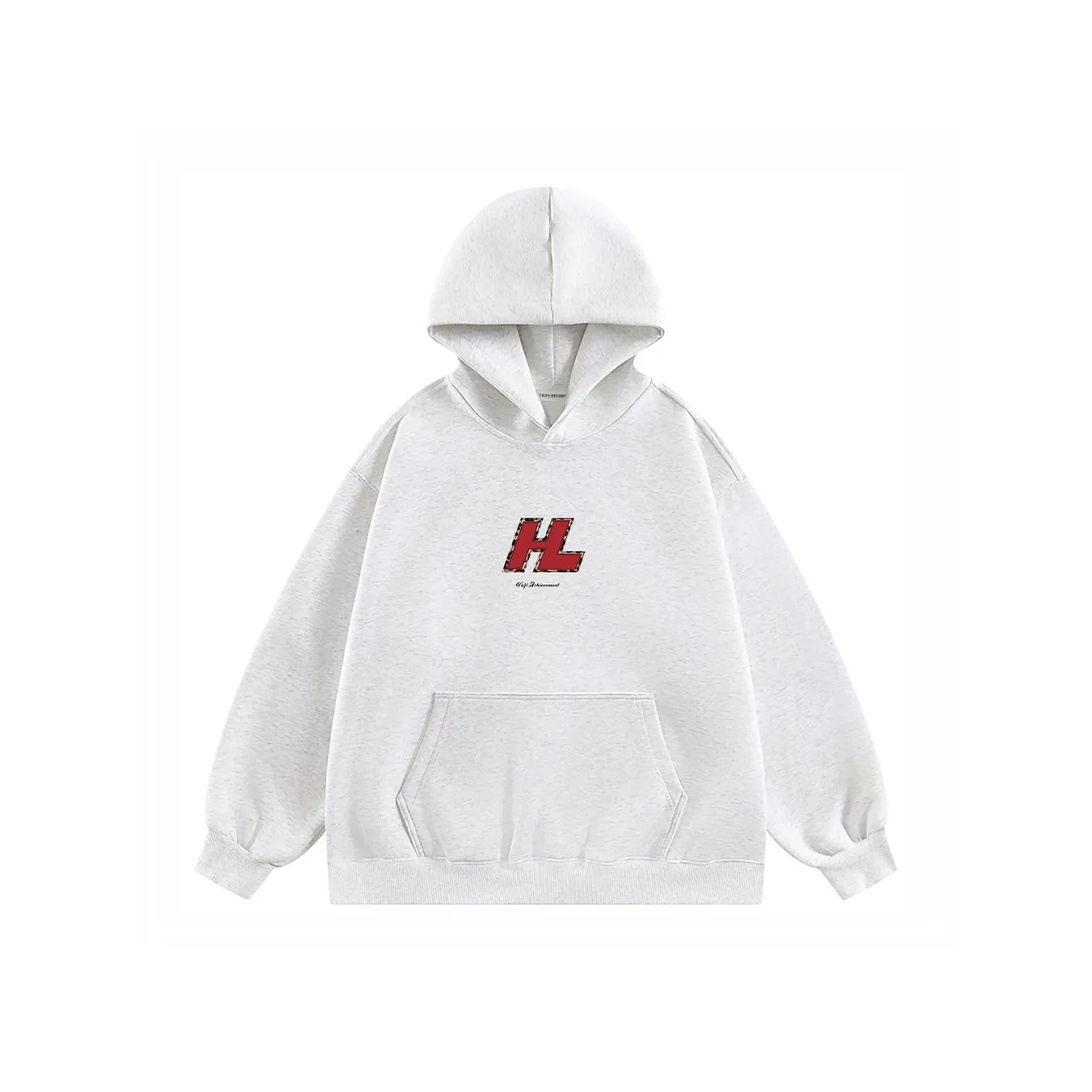 HAZL Белый Фотиния Серый Унисекс Свитшоты