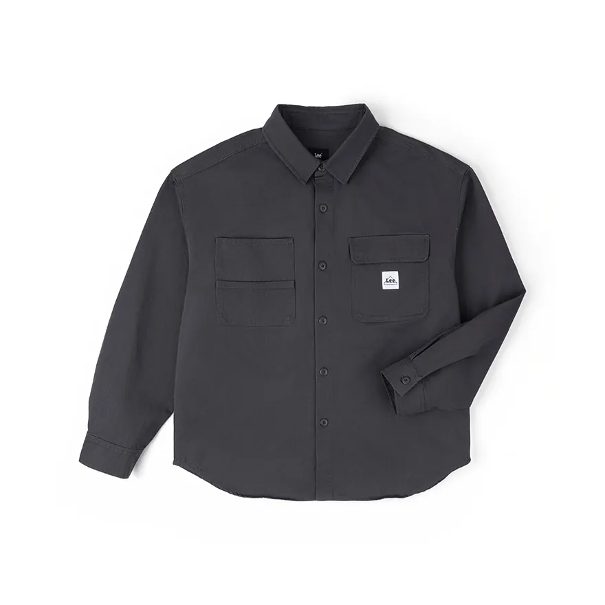 Lee Железно-серый Мужская Рубашка