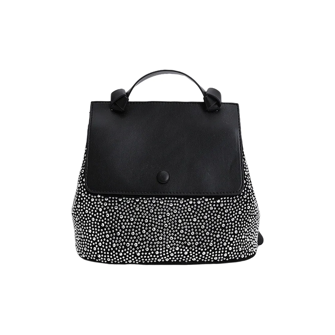 Meow In The Grass ПУ (полиуретан) Рюкзак Стандартный Женский Черный Бежевый