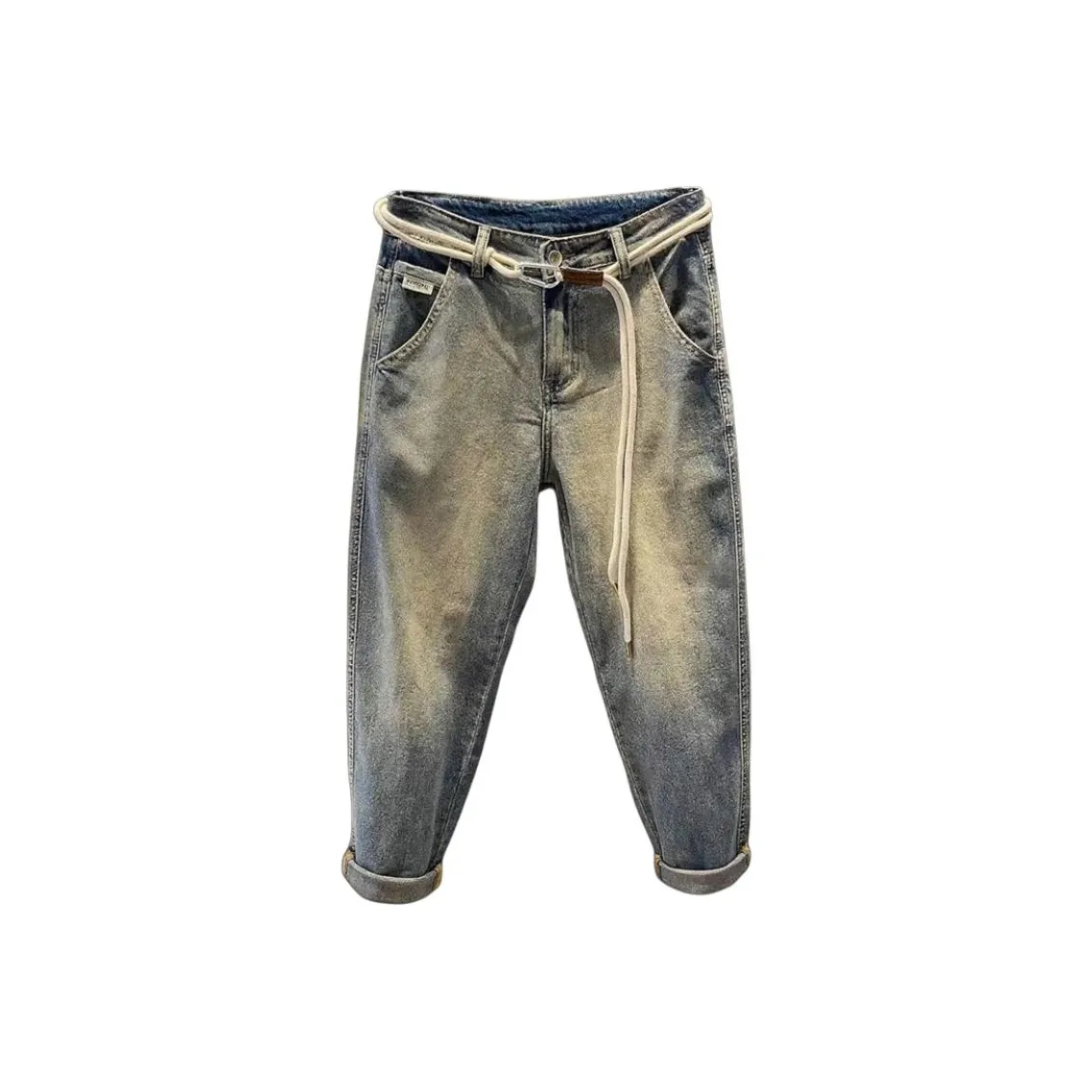 Chisportate Синий Унисекс Джинсы