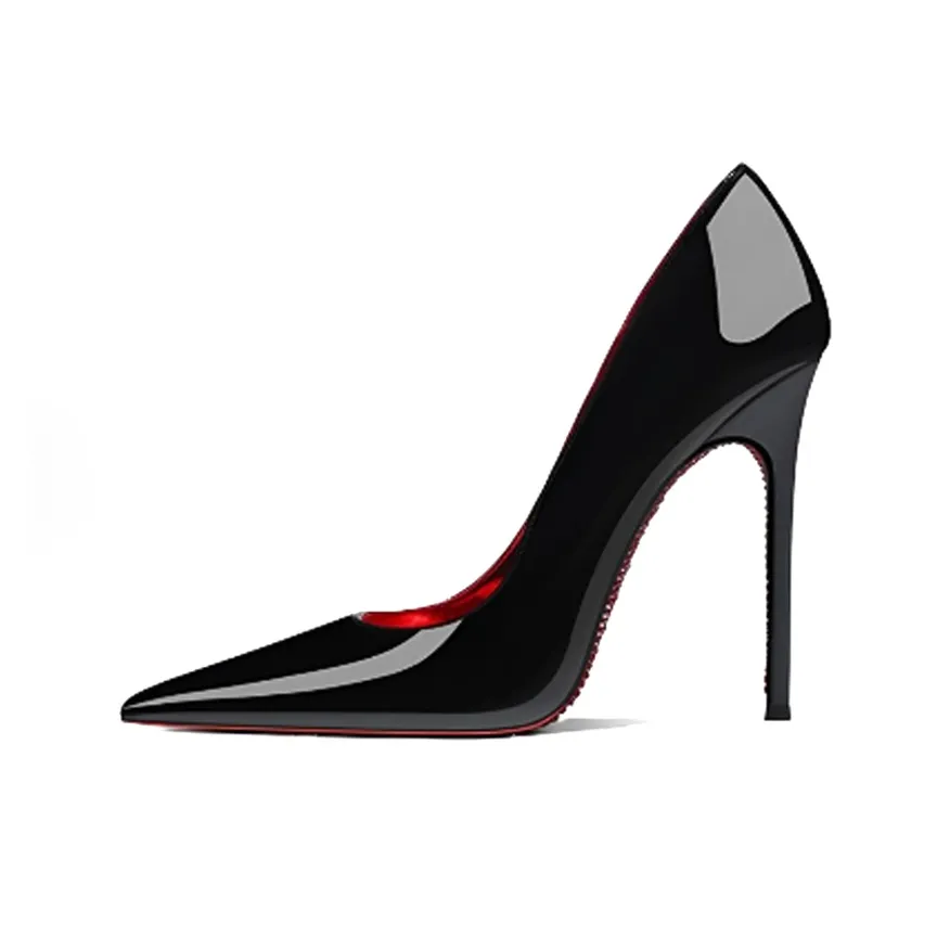 MADALLO Узкий каблук Высокие каблуки Женские Черный