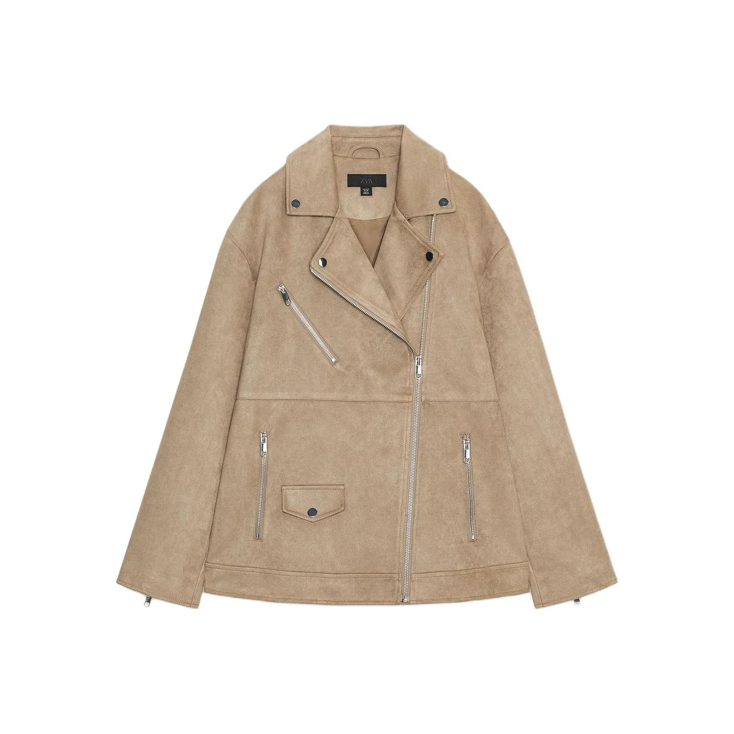 ZARA Коричневые Женские Куртки