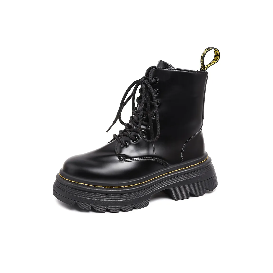 Wuji Короткий Передний Кружево Вверх Ботинки для Женщин