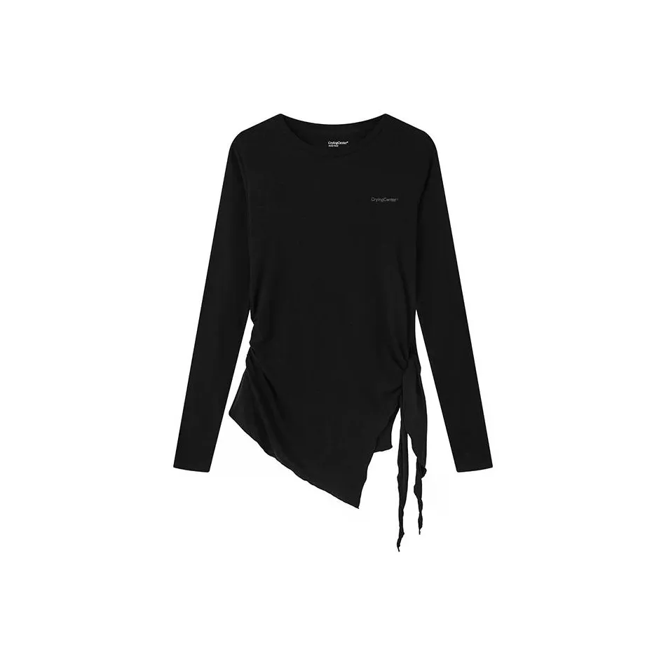 Crying Center Стандартный Длинный Рукав Т-Рубашка Женская