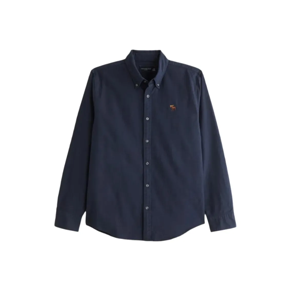 Abercrombie＆Fitch Темно-синие мужские рубашки