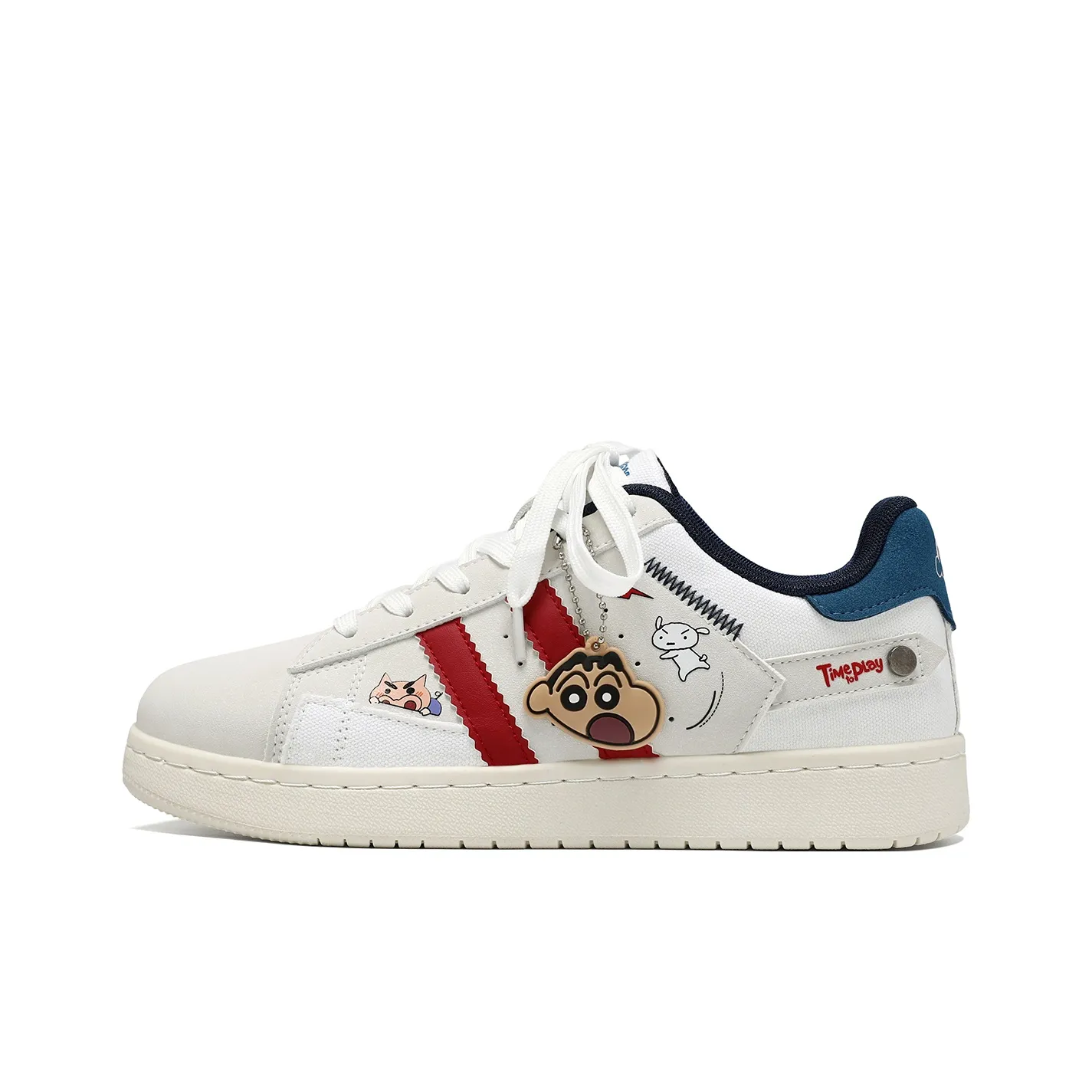 Crayon Shinchan Устойчивые к истиранию противоскользящие низкие кеды для скейтбординга Мужские