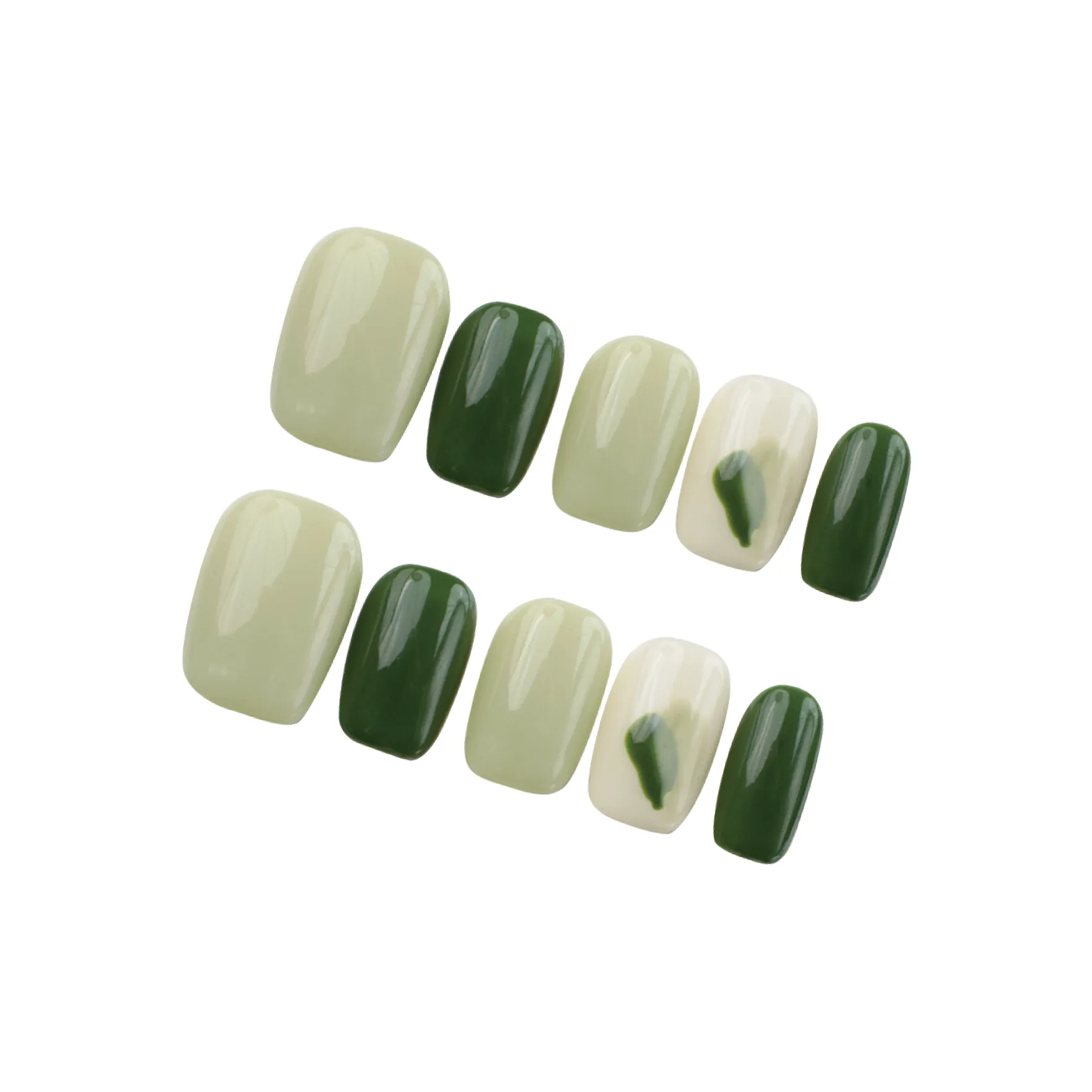 FINGERBOOK Волшебник страны Оз Короткий Квадрат Зеленый Jump Цвет Милый