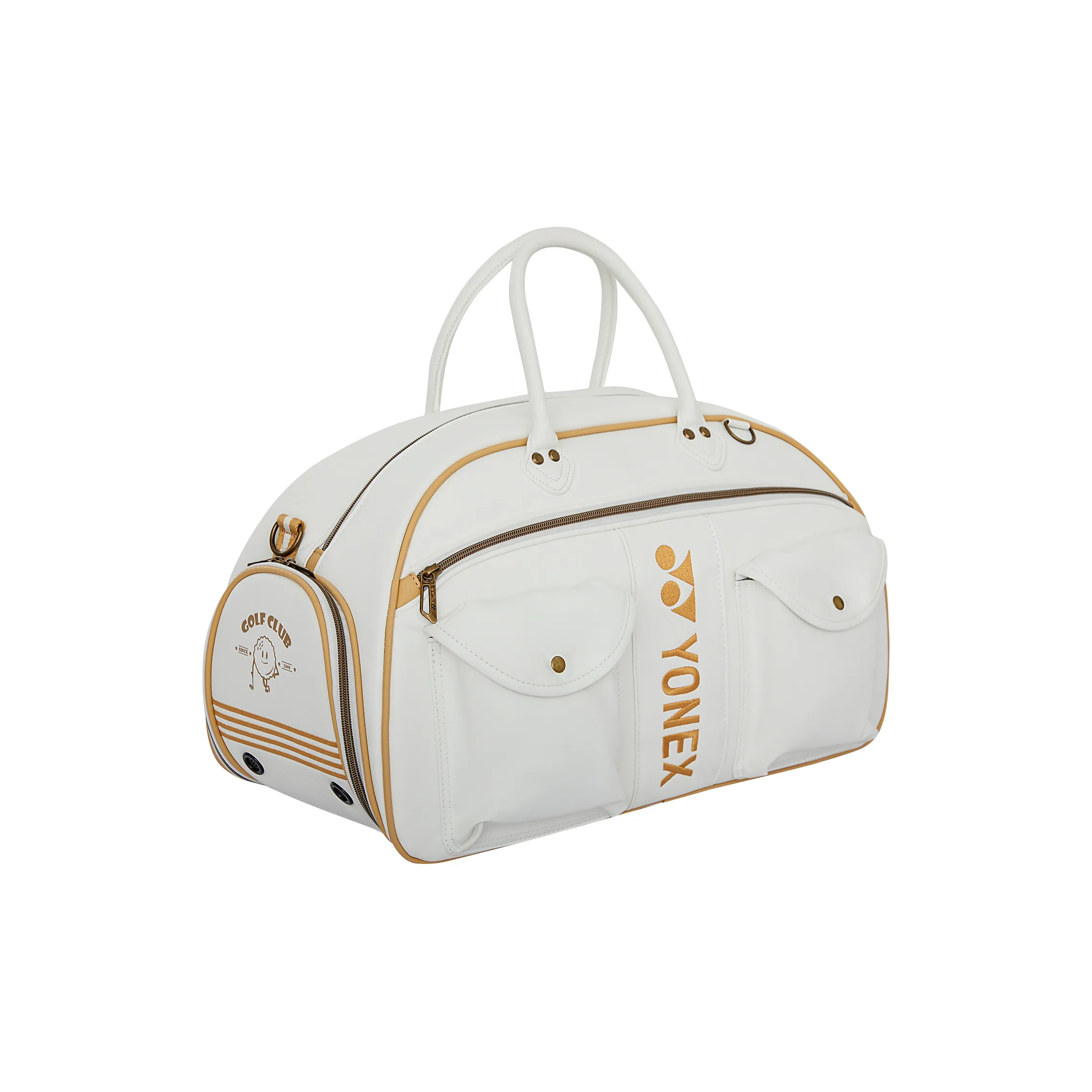 YONEX Искусственная кожа Сумка Унисекс Экрю Шоколад