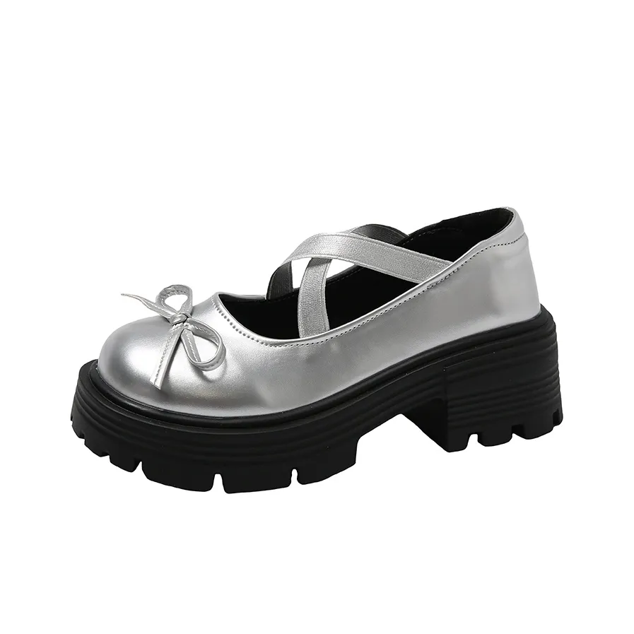 Wuji Винтаж Лоферы Без Подкладки Обувь Женская