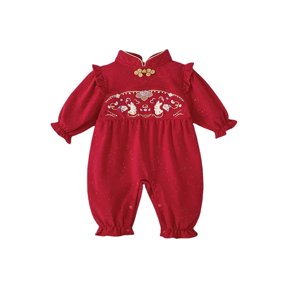 JELLYBABY Красный Детский Комбинезоны Ползунки