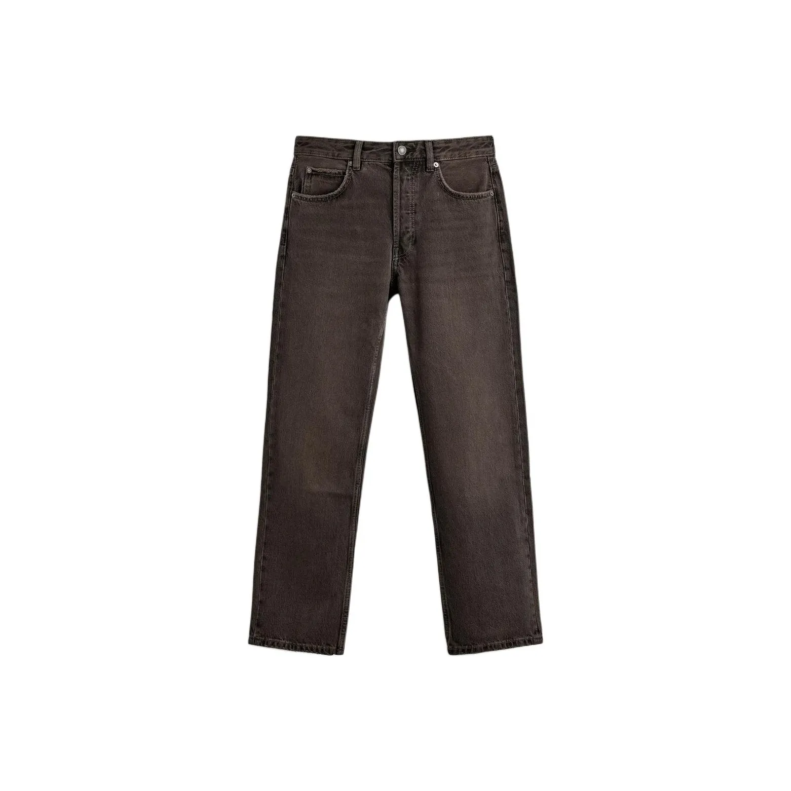 ZARA Коричневый Мужской Джинсы