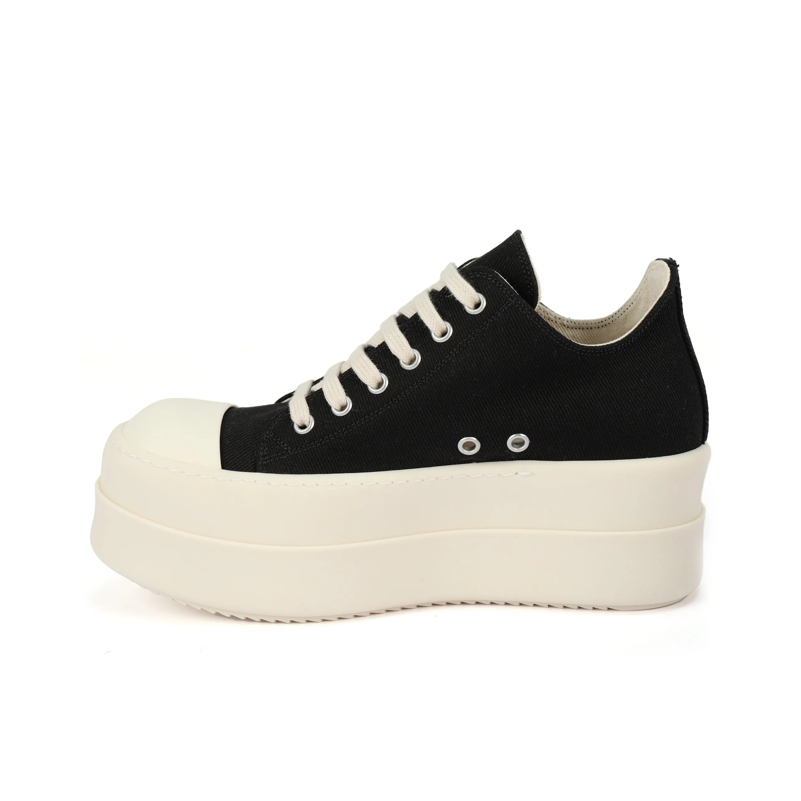 Rick Owens DRKSHDW Lido Double-Bumper Lace-up Sneakers