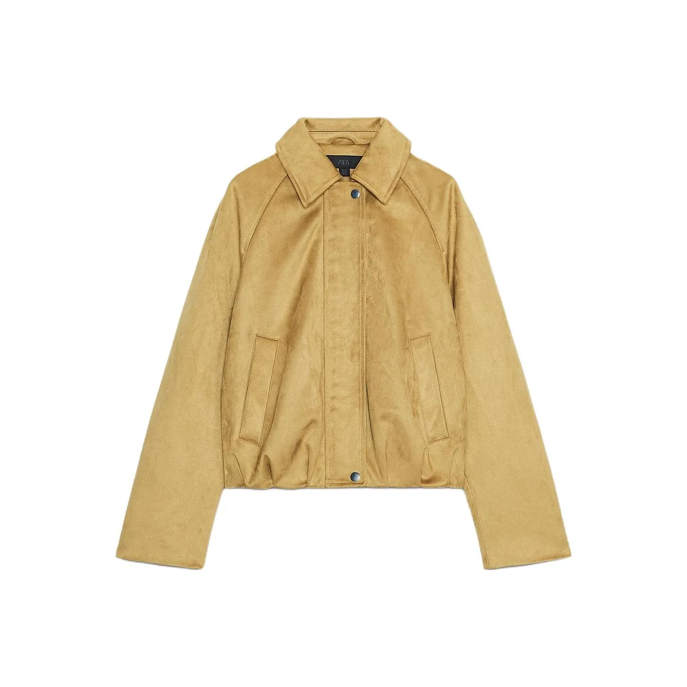 ZARA Горчичный Женский Куртки