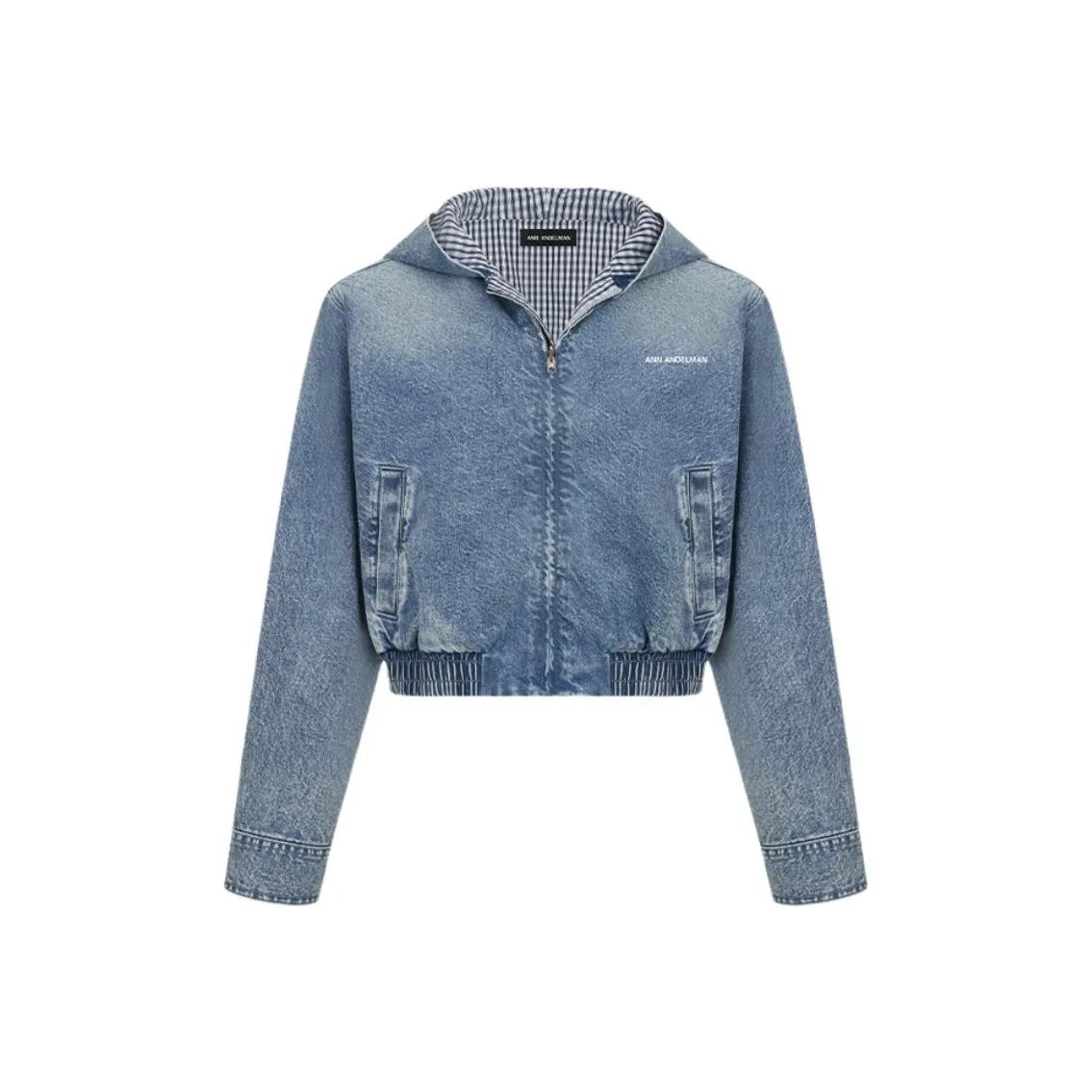 ANN ANDELMAN Деним Куртка Унисекс