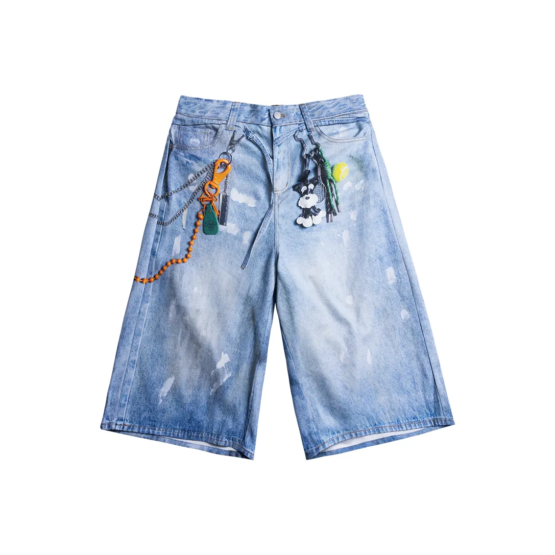 Float Capri Джинсовые шорты Унисекс