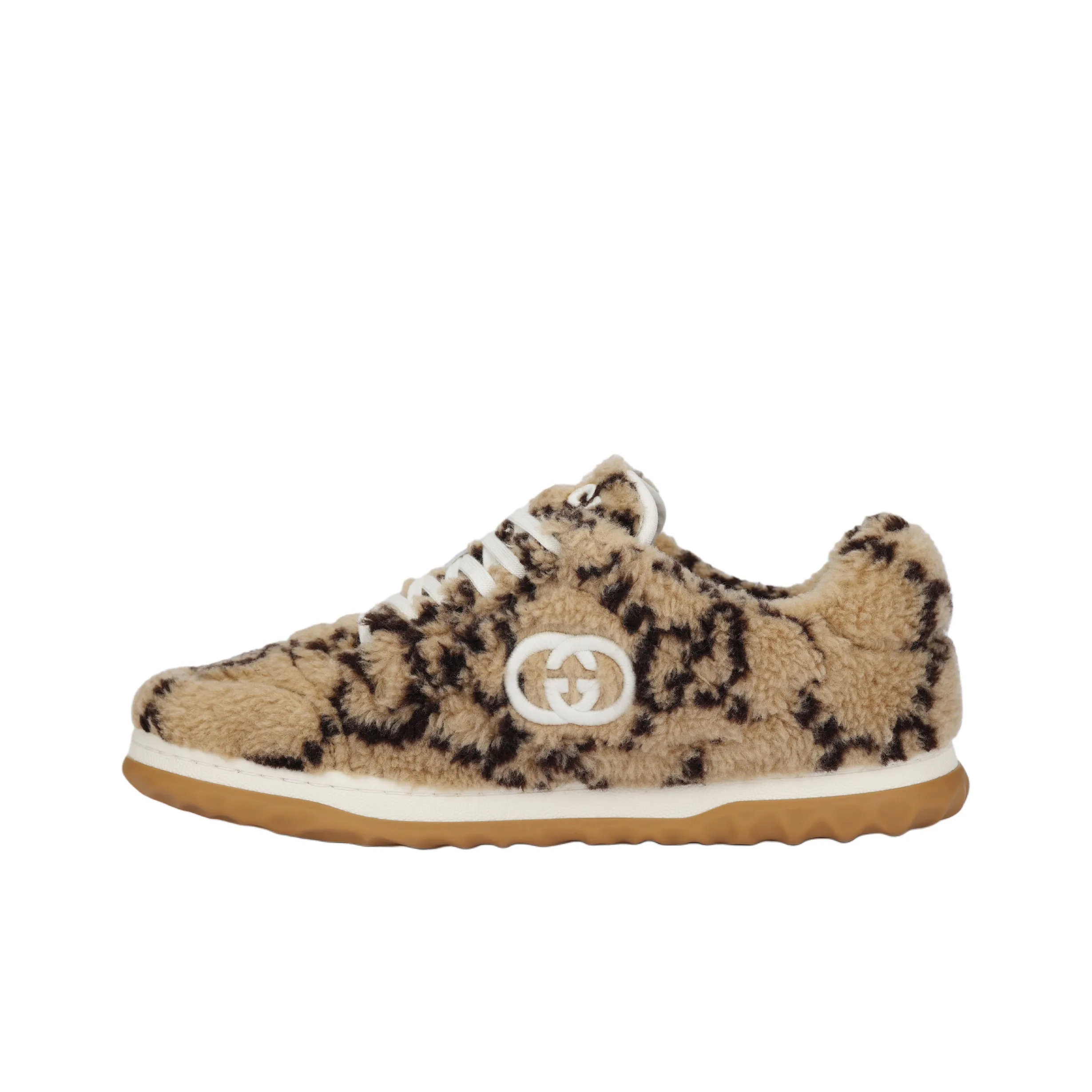 GUCCI MAC80 Casual Shoes Men Low-Top Brown